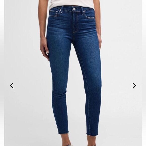 Paige Hoxton Ankle Mid Rise Jeans| Size 29 - Picture 1 of 7